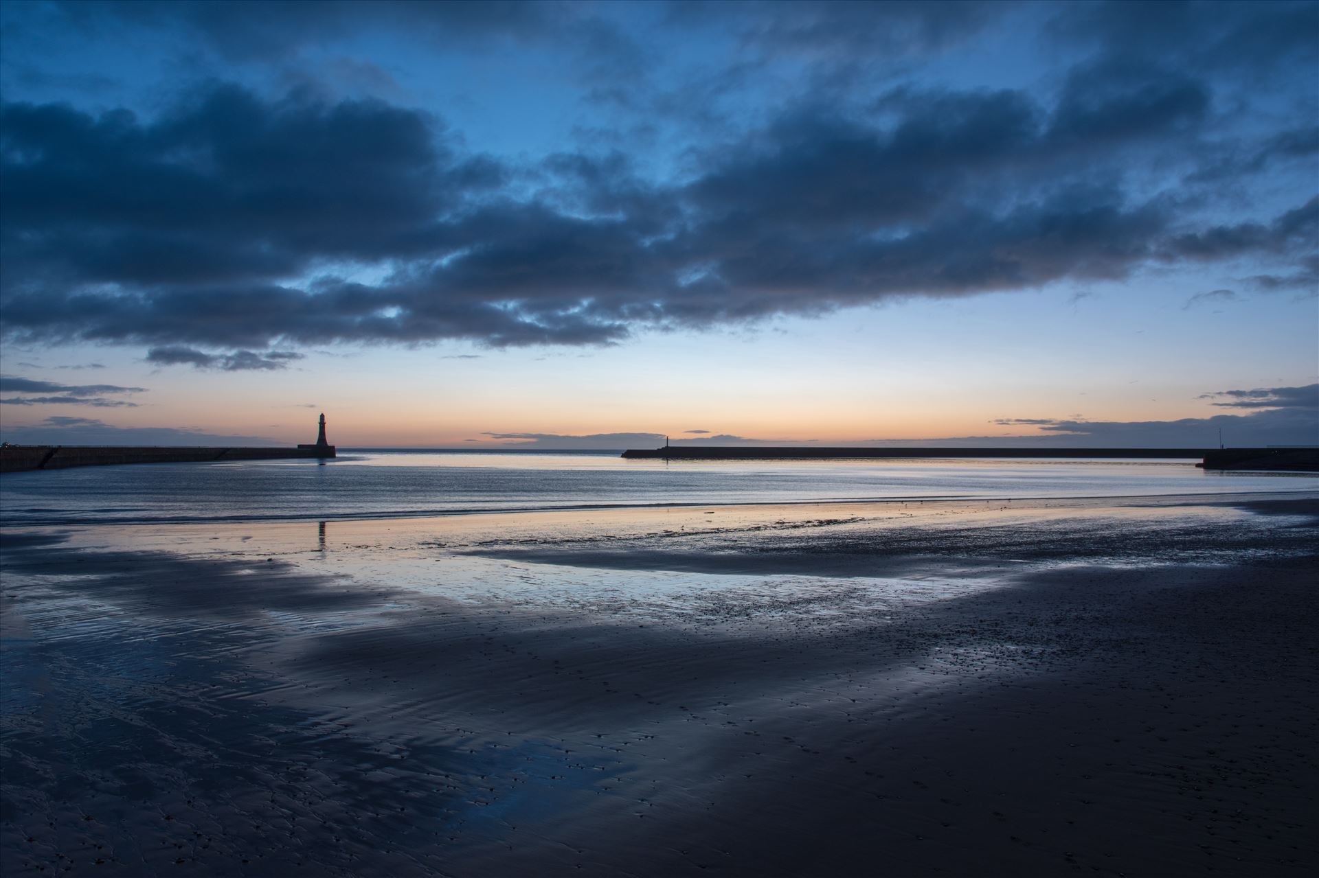 Sunrise at Roker, Sunderland