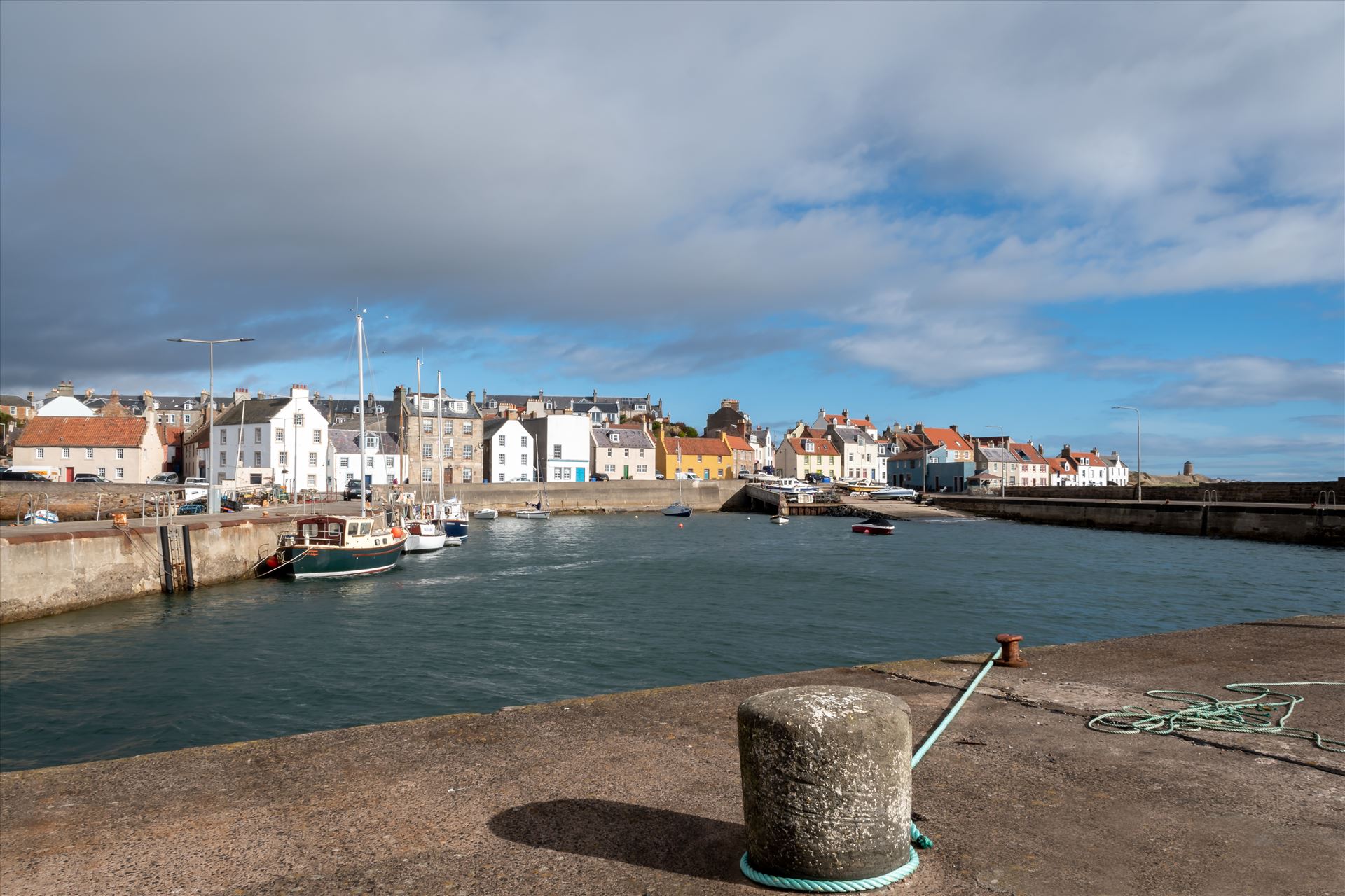 St Monan's Harbour, St Monan's, Fife, Scotland