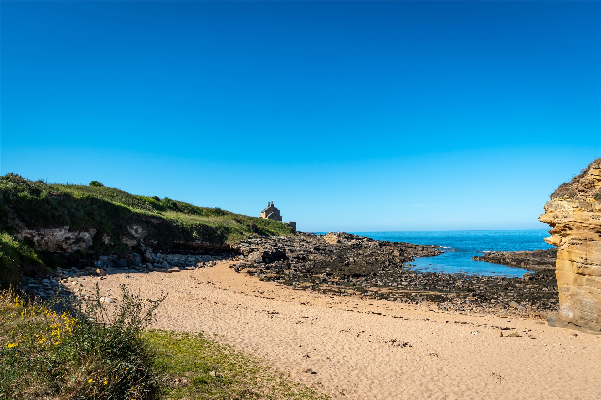 \'The Bathing House\', Howick, Northumberland - A Grade II listed building, built in early 19th century for the 2nd Earl Grey for whom the famous tea was blended. by Graham Dobson Photography