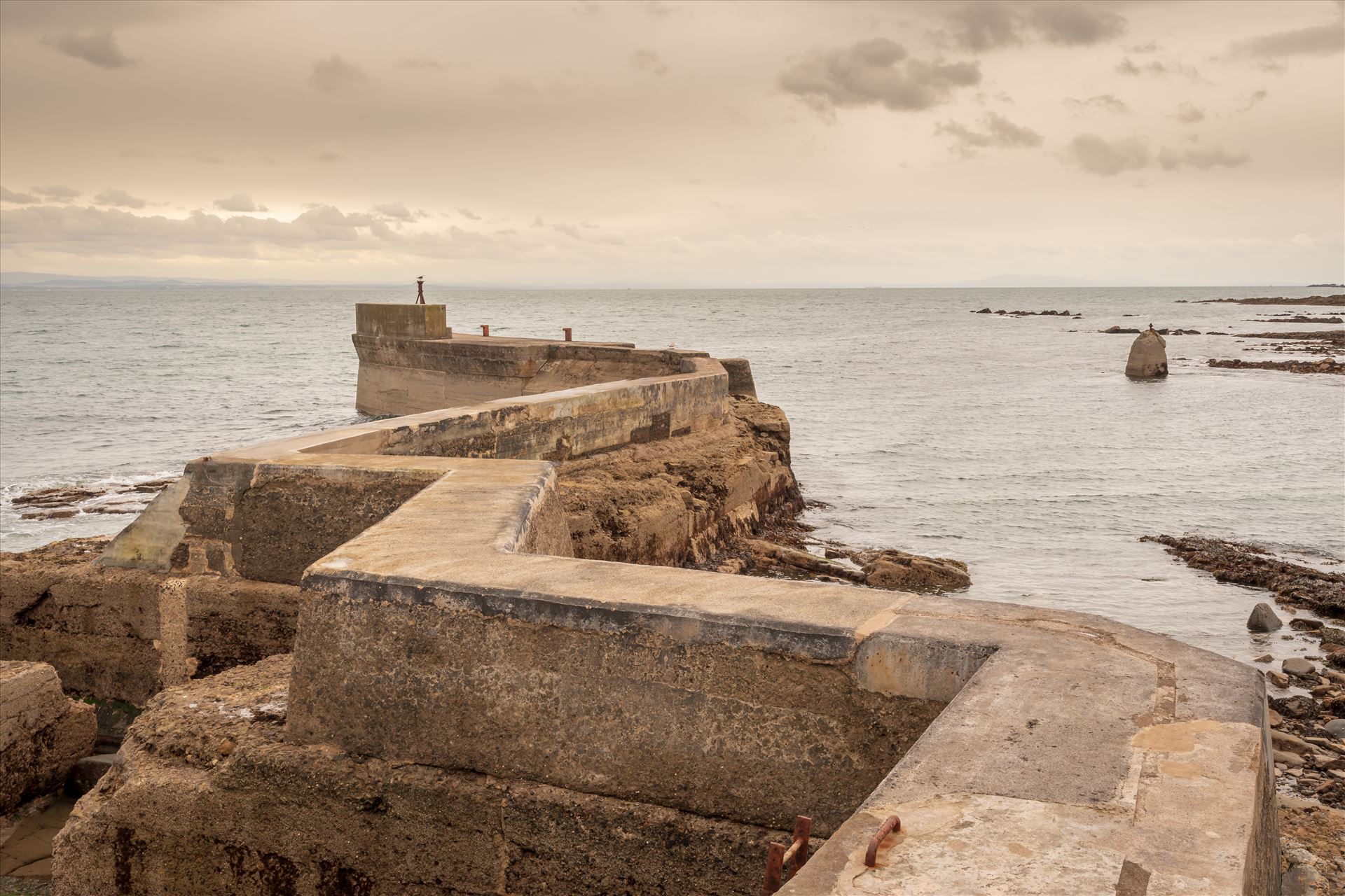 St Monan's Pier, St Monan's, Fife, Scotland