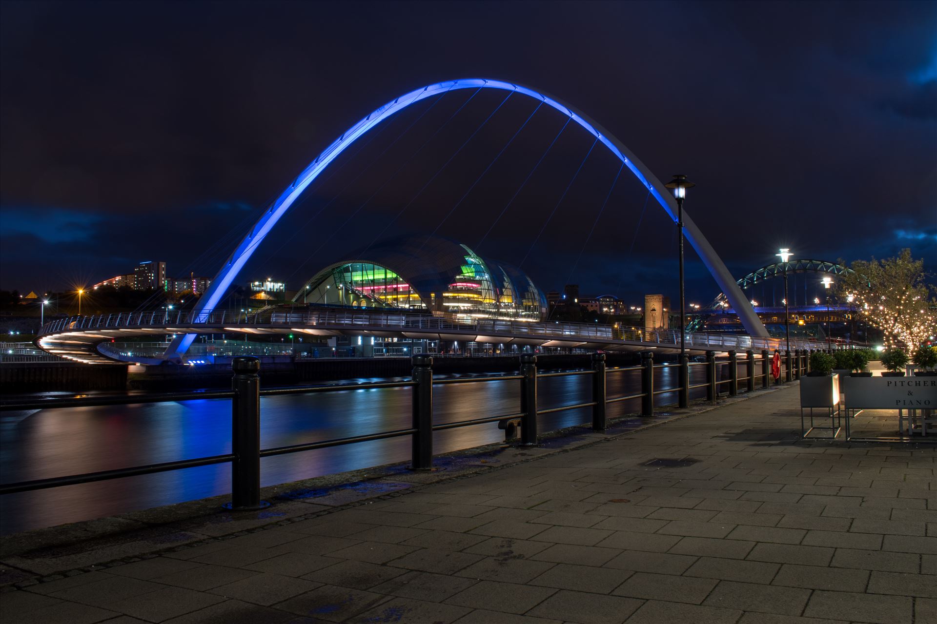 The Millennium Bridge, Newcastle Quayside