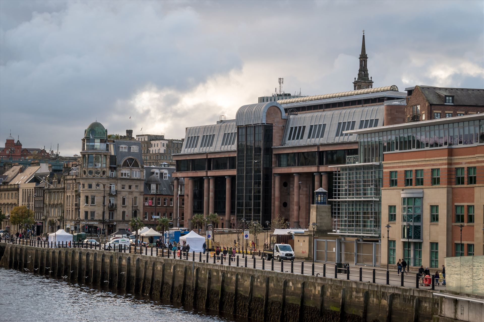 Sunday Market at Newcastle Quayside