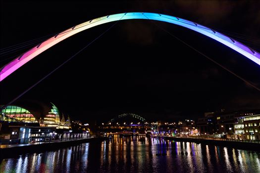 Preview of Rainbow Bridge; , Newcastle Quayside