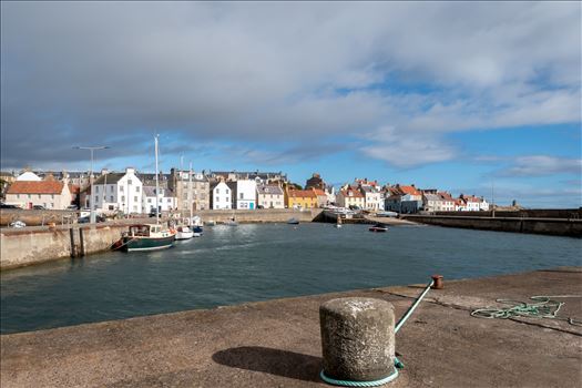 St Monan's Harbour, St Monan's, Fife, Scotland - 