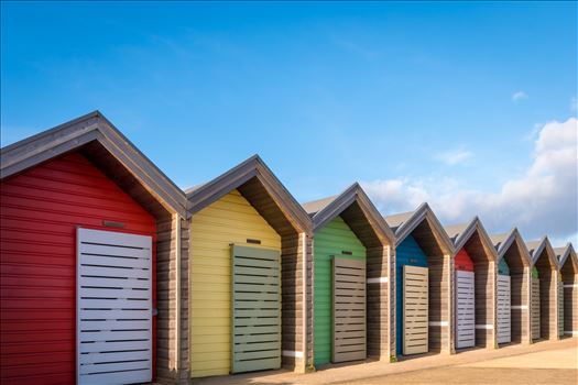 Beach Huts at Blyth, Northumberland - 