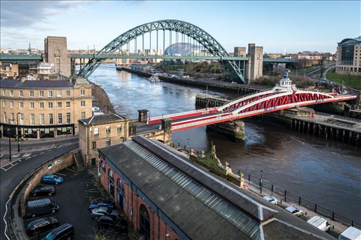 View from the High Level Bridge, Newcastle - 