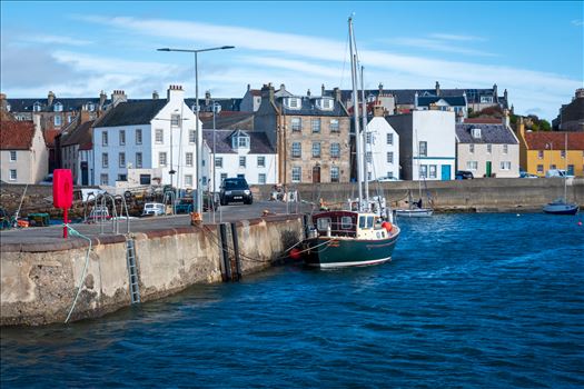 St Monan's Harbour, St Monan's, Fife, Scotland - 