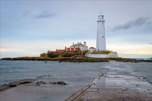 St Mary's Island, Whitley Bay. - St. Mary's Island was originally called Bates Island, Hartley Bates or Bates Hill as it was originally owned by the Bates family.

The lighthouse continued to function until 1984, when it was taken out of service. The lighthouse is now open to visitors.